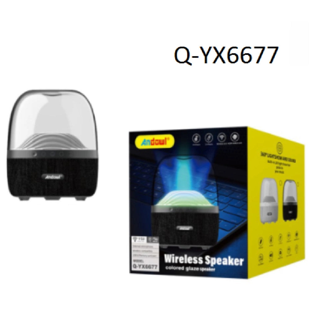 Trade Shop - Altoparlante Ricaricabile Wireless Bluetooth Da 5 W Con Radio Portatile Q-yx6677 -