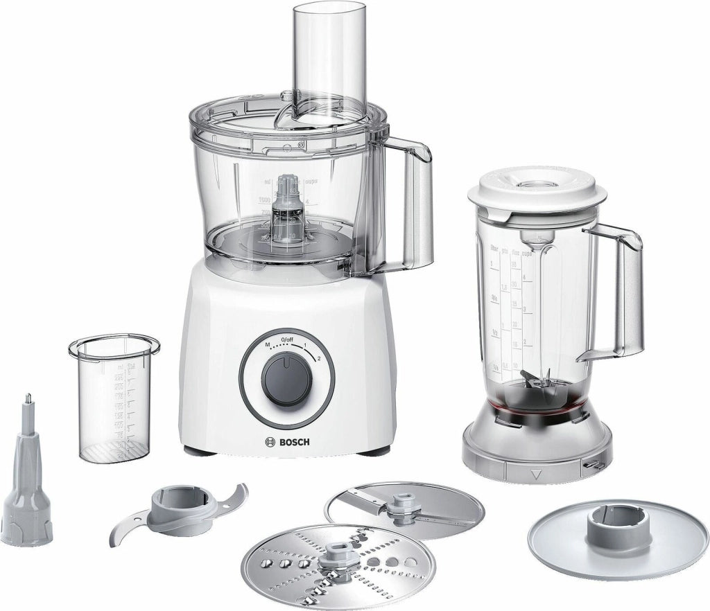 Bosch MCM3200W Food processor MultiTalent 3 800 W Bianco