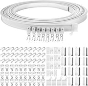Set di corda per finestre 5 m - Curva - Rulli d'arresto - Sostenibile - Flessibile - Installazione semplice - Sistema di corda per finestre