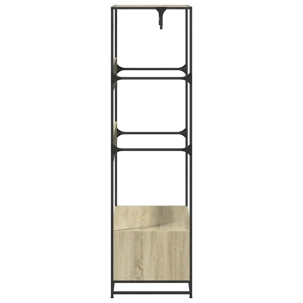 Armadio Rovere Sonoma 90x50x180 cm in Truciolato 849295