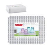 Griglia Scola Bicchieri Posate per Lavello da Cucina Bianca 30 x 39 cm Plastic Forte