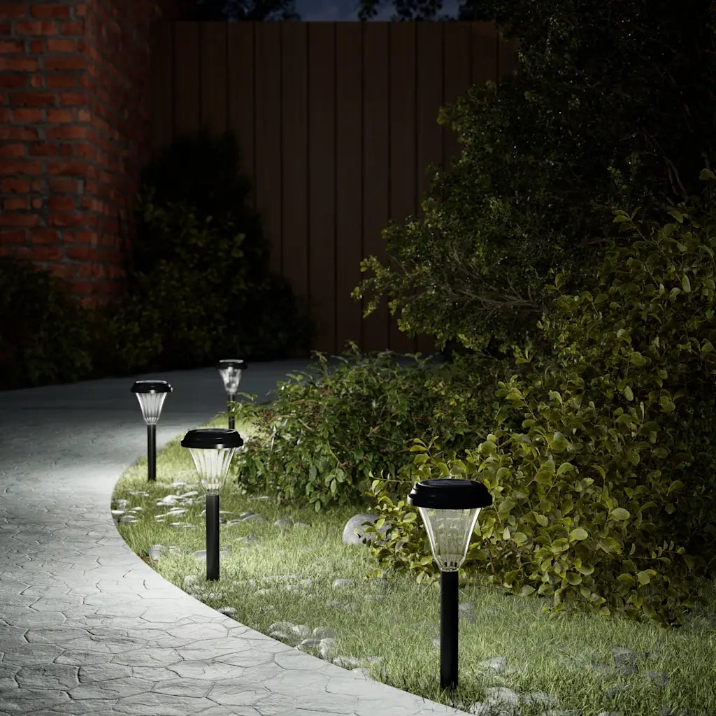 Luci Solari per Percorsi con Picchetti 12 pz Bianche CFW3052794