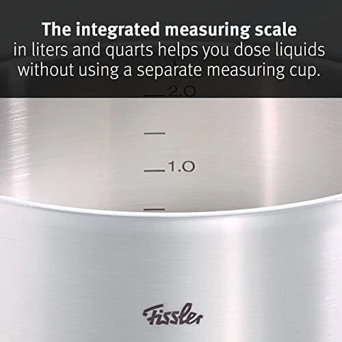 Fissler 084-378-03-000/0 set di pentole 3 pz