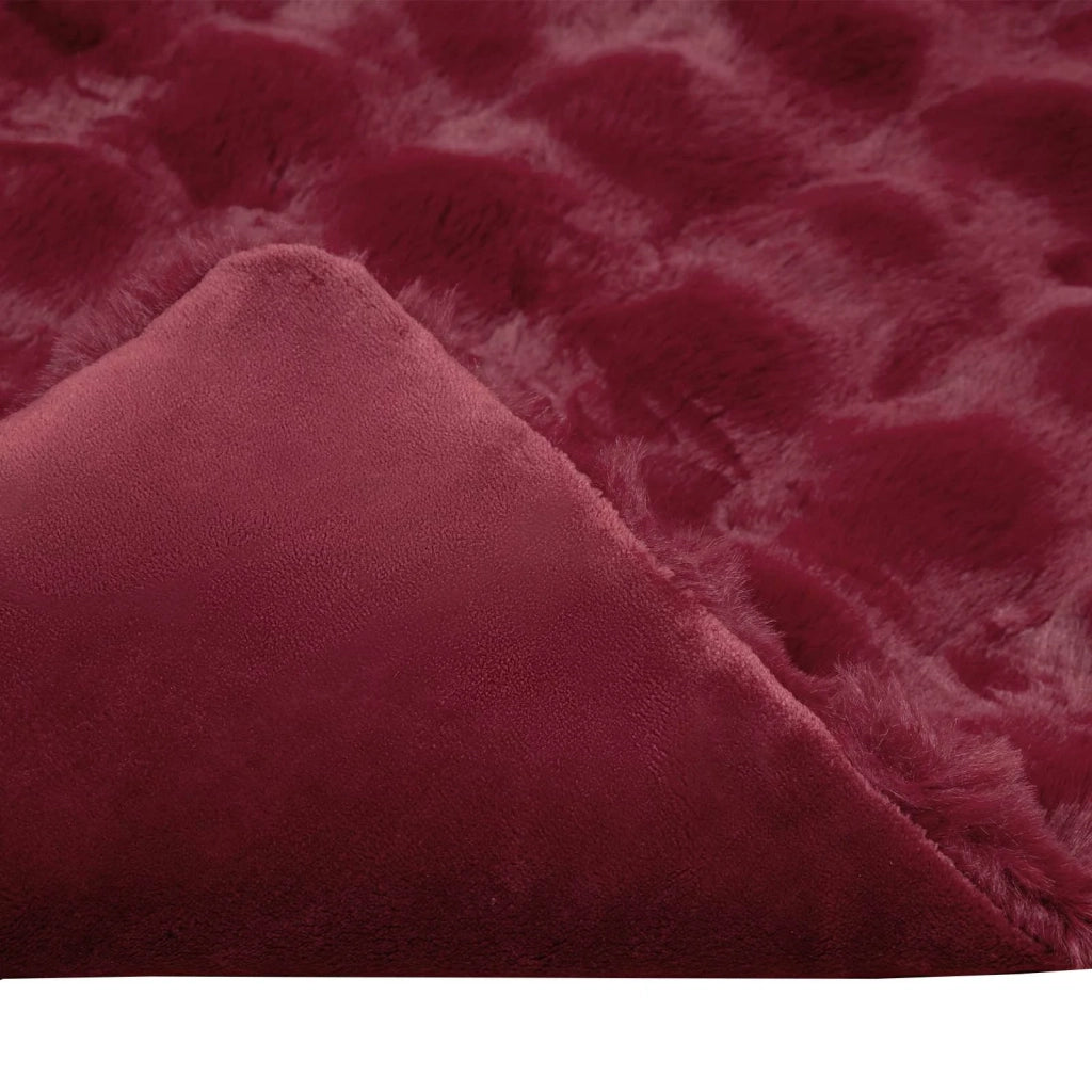 Coperta antiscivolo in sintetica di coniglio Olite 150 x 220 cm 42021850