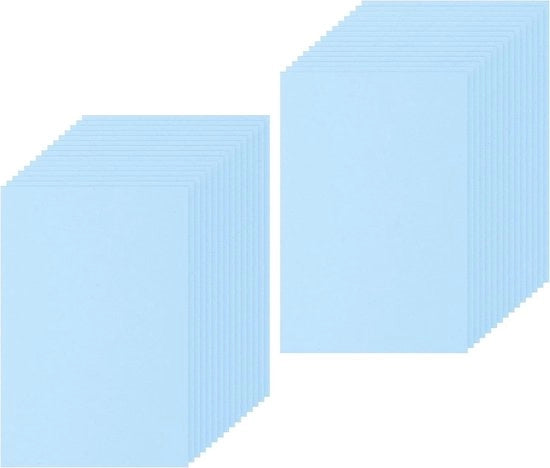 EVA schiumavelluti 30x20 cm - 2mm spessore - carta da fissaggio - scrapbooking - decorazione - fai da te - 30 pezzi
