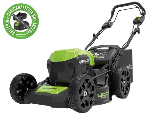TOSAERBA RASAERBA GREENWORKS 48V GD48LM46SP