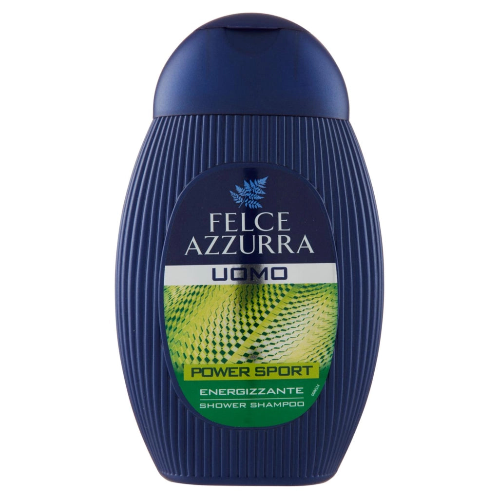 FELCE AZZURRA POWER SPORT SHOWER DOCCIA SHAMPOO UOMO ENERGIZZANTE 250 ML