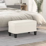 Panca Crema 70x35x41 cm in Similpelle cod mxl 61430
