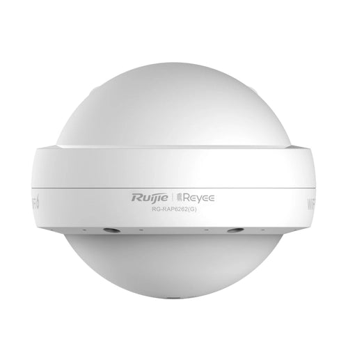 Reyee cloud access point da esterno wi-fi6 poe+ 2x2, 2xge ip68 omnidirezionale - RG-RAP6262(G)