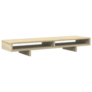Supporto per monitor Sonoma scrivania/tavolo 100 x 27 x 15 cm legno ingegnerizzato marrone 02_0044978