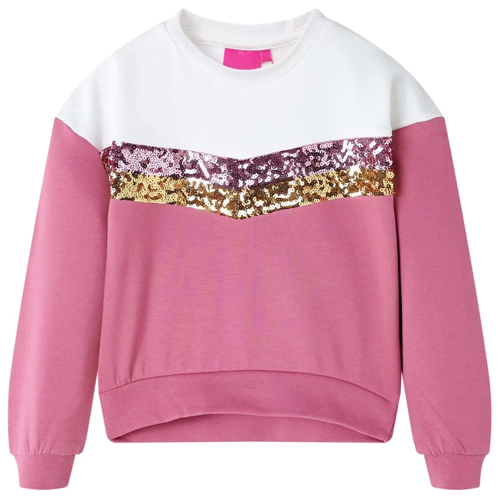 Felpa da Bambina Lampone 104cod mxl 84424