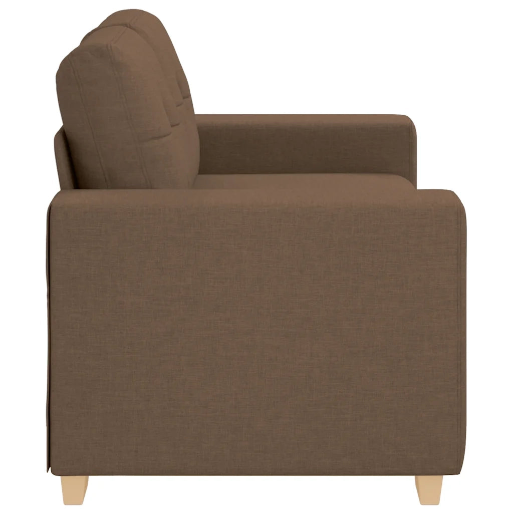 Divano Divanetto Marrone 160x77x82 cm in Tessuto 4105072