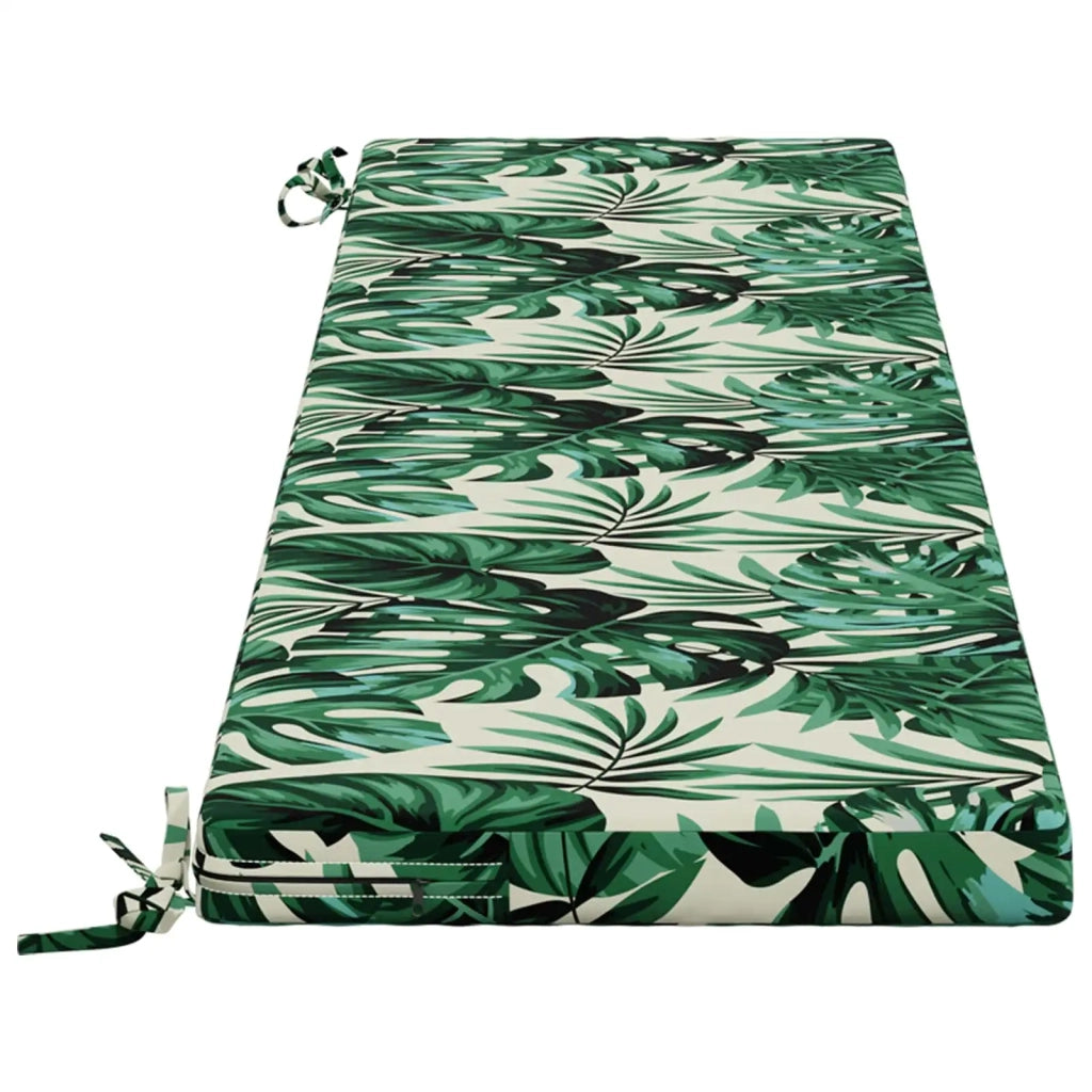 Cuscino per panchina SOEST 100% Poliestere Motivo a Foglie 948952