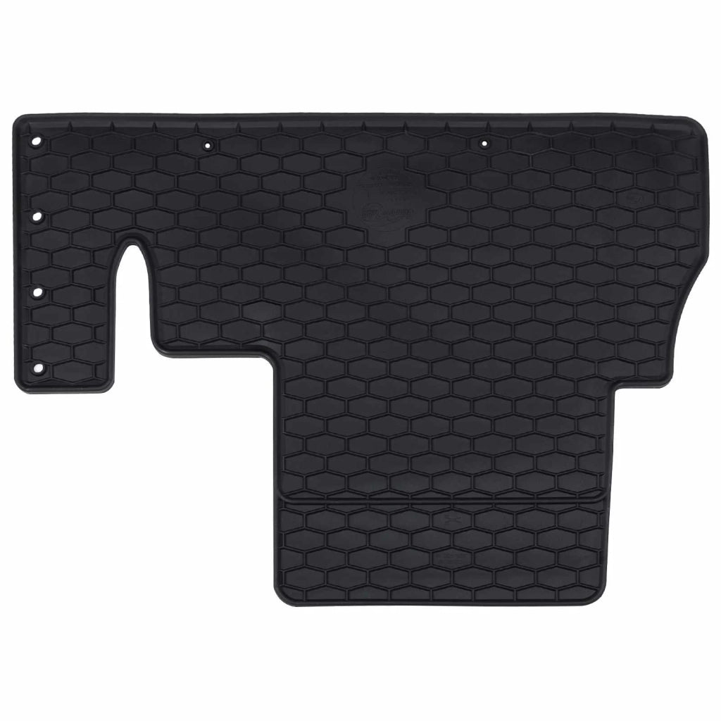 Tappetino per Auto 4 pcs Nero Gomma