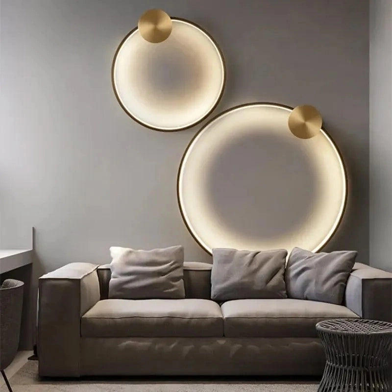Lampada Da Parete Led App1391-cw Old Gold 50cm