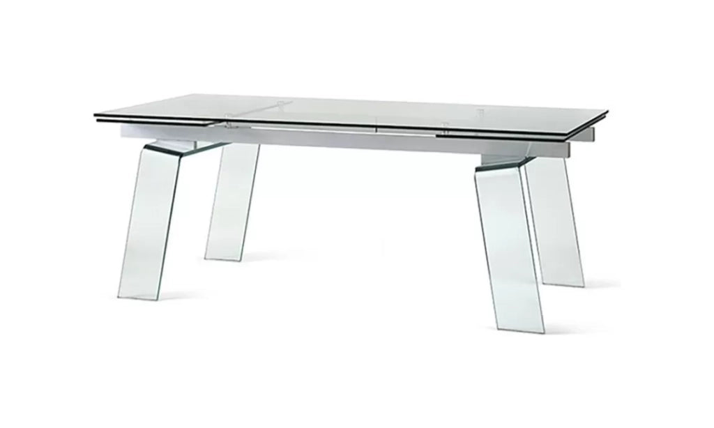 Tavolo crystal plus moderno allungabile target point 200x100x75