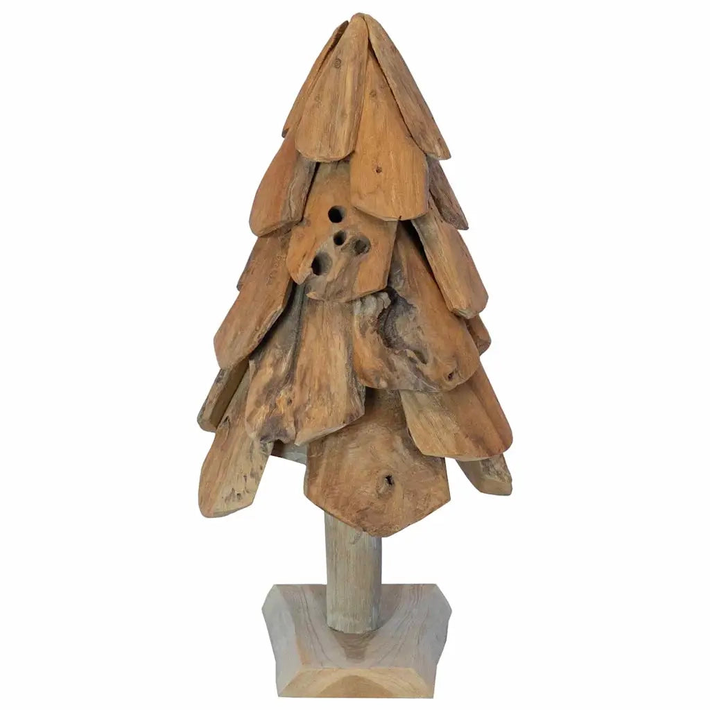 Albero di Natale Marrone 61 cm Legno massello di teak 42017940