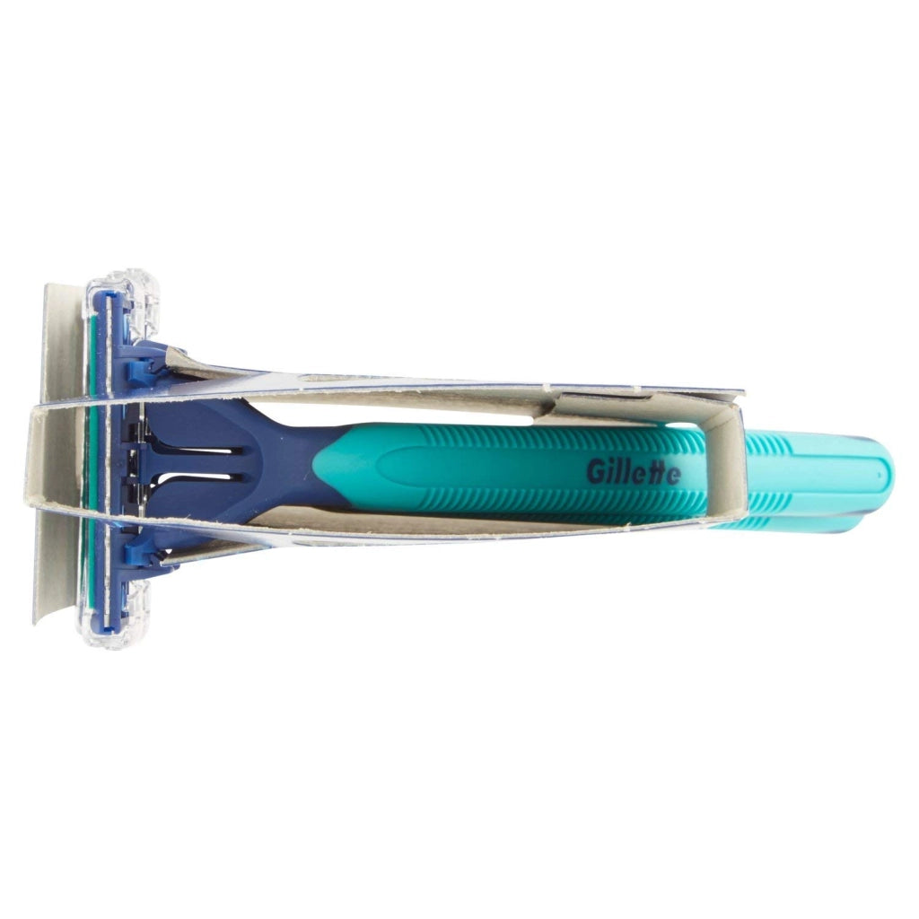 GILLETTE RASOI USA E GETTA  BLU II SLALOM PLUS X4 PZ RASATURA PERFETTA