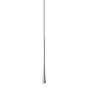 Dafne - Lampada a sospensione bianca led 7W 3000K IP20 - Lampada da soffitto led design minimal in alluminio - Alimentatore incluso - L.max 145cm