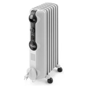 De’longhi trrs 0715 stufetta elettrica interno bianco 1500 w riscaldatore ambiente elettrico a olio - TRRSO715