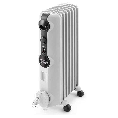 De’longhi trrs 0715 stufetta elettrica interno bianco 1500 w riscaldatore ambiente elettrico a olio - TRRSO715
