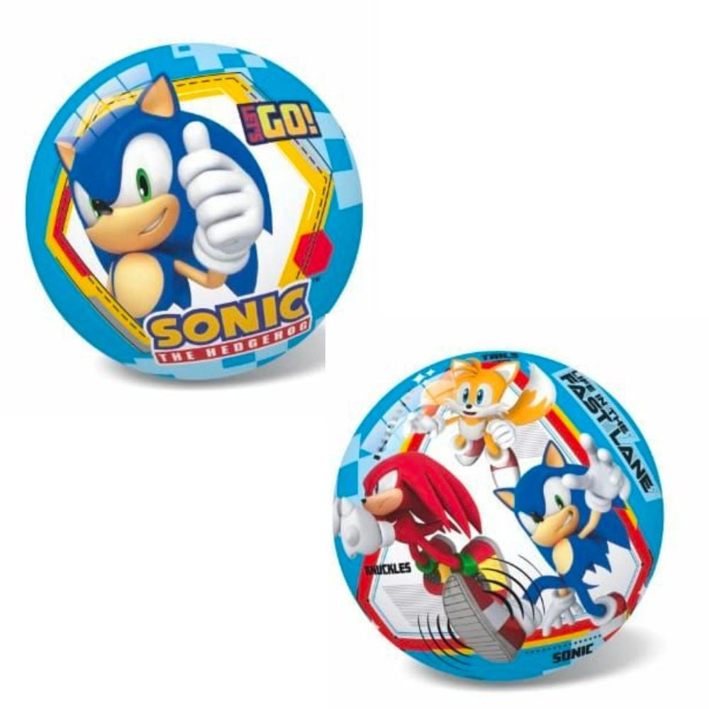 Trade Shop - Mini Pallina Sonic Gioco Per Bambini Divertimento Mare Spiaggia Tempo Libero -