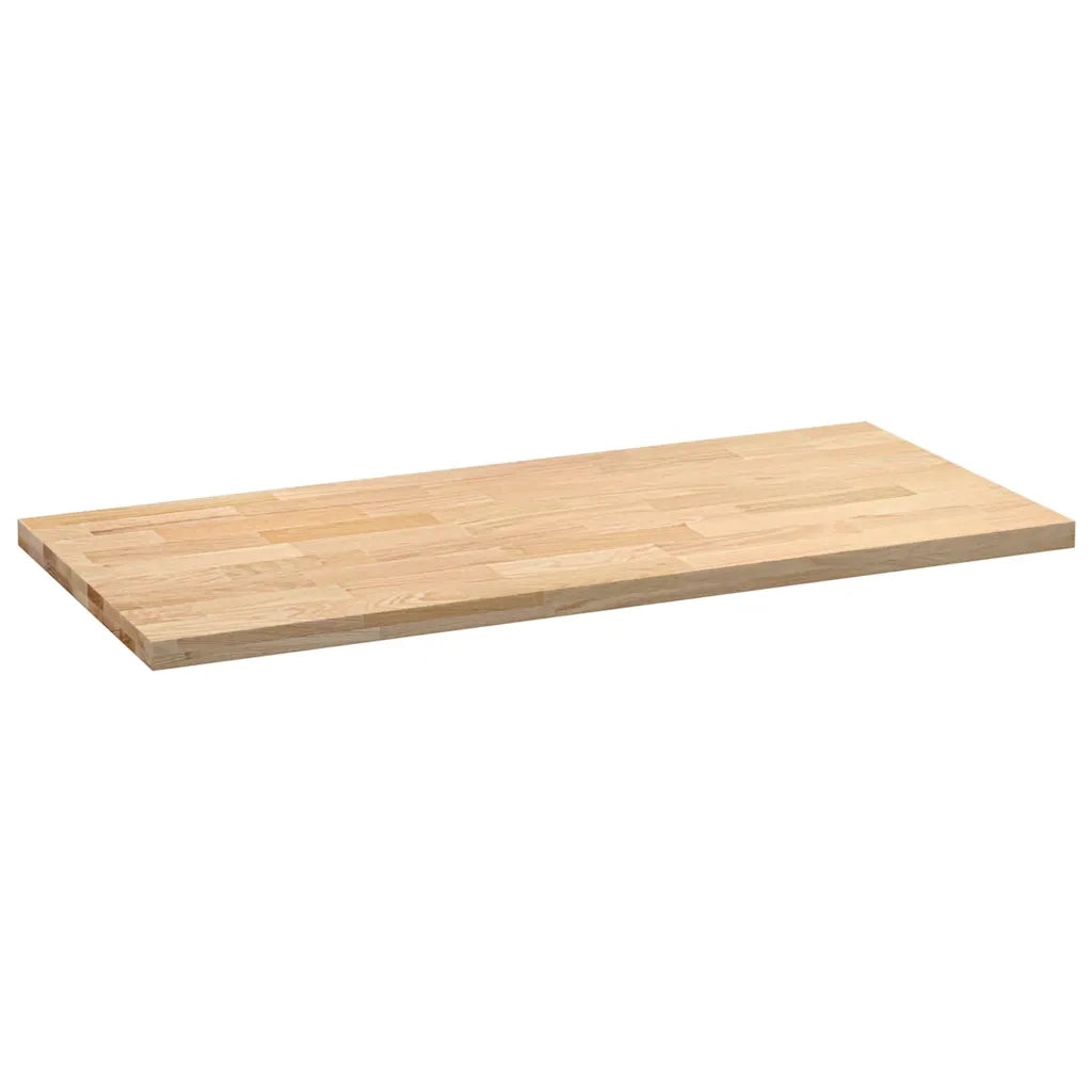 Piano Tavolo | Piano di Lavoro Cucina 140x63,5x4 cm Legno Massello Rovere
