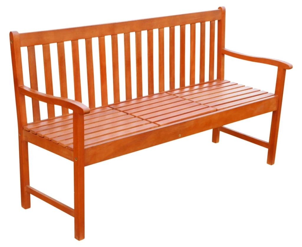 Panca da giardino con tavolo in legno di acacia