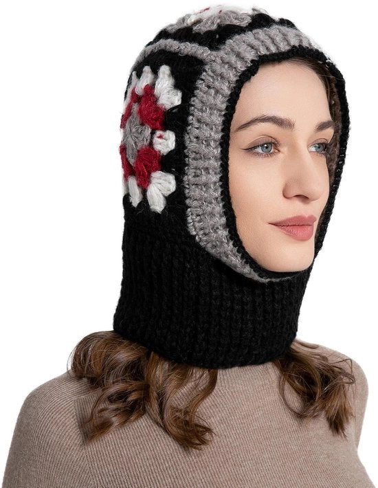 Muffa da Bivacco Impermeabile - Cappuccio a Maglia - Collare di Sciarpa - Unico Taglia - Poliestere - Per Sport Invernali - Muffa Invernale