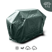 Telo Copertura Impermeabile per Arredo Giardino e Barbecue – Protezione Universale Cover Anti Pioggia UV Polvere per Tavoli, Sedie, Divani, ,lettino prendisole, Ombrelloni e BBQ Modello 2