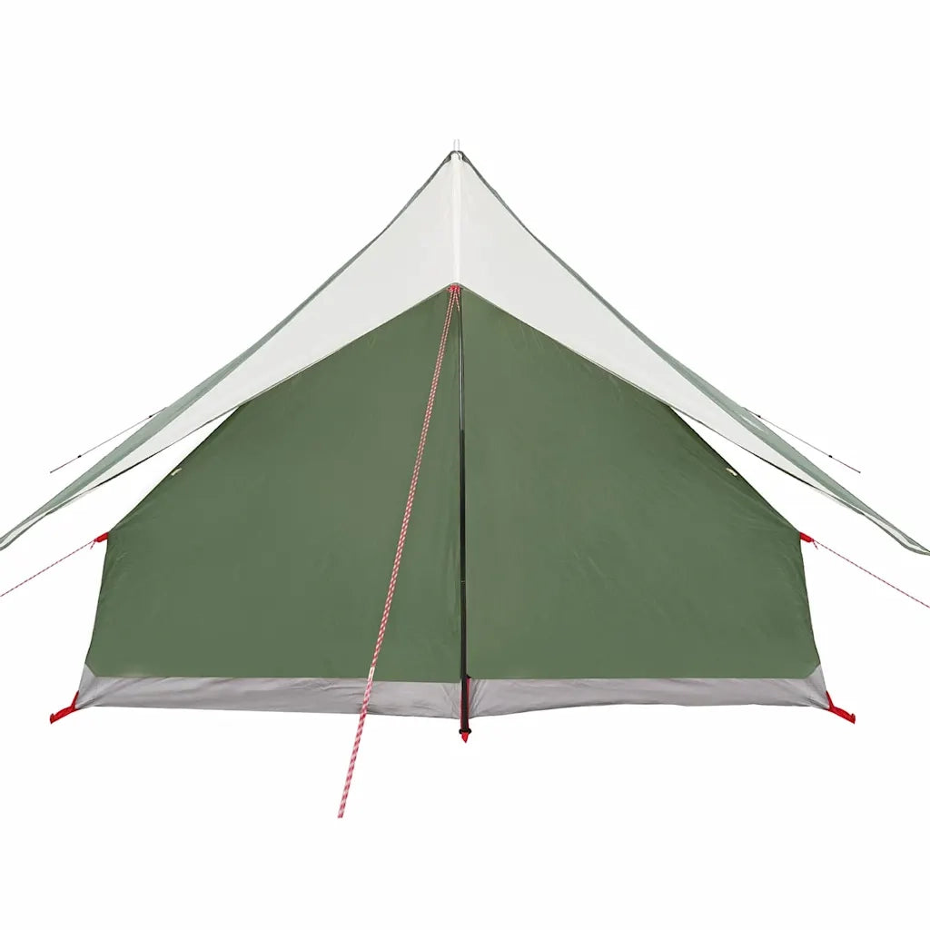 Tenda Familiare con tetto Verde e Bianco 315 x 286 x 200 cm 4100679