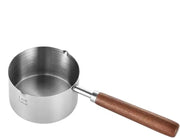 Piastra in Acciaio Inossidabile, Piccola Piastra, Piastra a Induzione, Piastra Multifunzionale Antiforfora Salsa con Manico Ergonomico per Zuppe e Latte