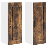 Pensile da cucina | Armadietto a muro PORTO 2 pz Rovere fum¨¦ 30 x 31 x 80 cm