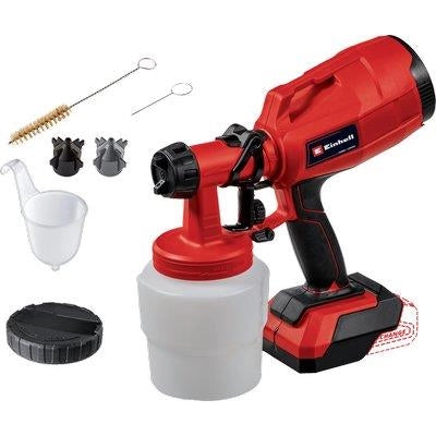 PISTOLA VERNICIATURA BATTERIA TCSY 18/60 EINHELL  XCHANGE SOLO CORPO MACCHINA