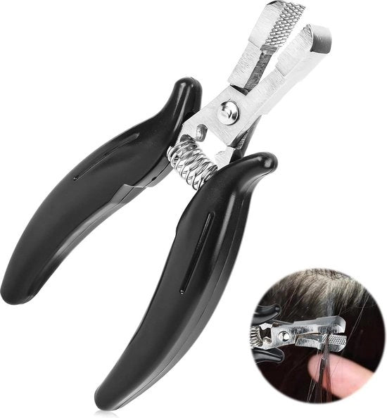 Tang per rimozione estensioni - tang per dreadlocks - tang per micro-ringen kralen - tang professionale per estensioni ad adesivo .
