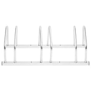 Portabici per 3 Biciclette Acciaio Zincato 154418