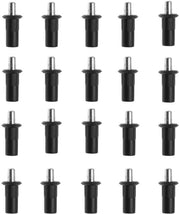 Penni di riparazione 20 pezzi - Penni assorbenti flessibili - Cerniera ABS - Sostituzione per mobili - Porta finestra - Progetto shockresistente - Cerniera buffer per porta finestra