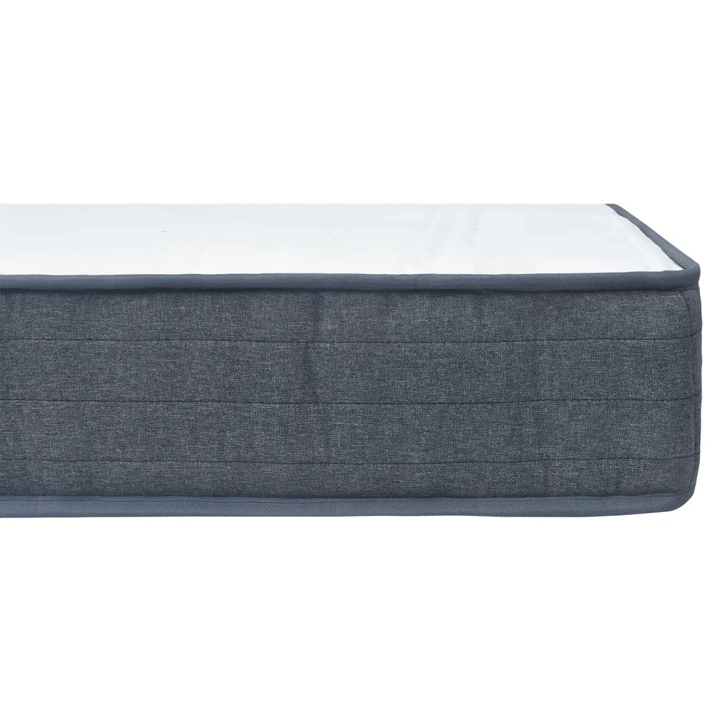 Materasso a Molle Insacchettate 190x140x20 cm Morbidezza Media in Tessuto 4013428