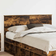 Testiera-Testata-Testiera Decorativa Rovere fum¨¦ 140 cm Legno multistrato 552442