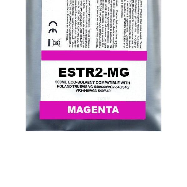 Magente Eco-Solvent Ink Bag Compa Roland TrueVIS SG2,VG2,VF2,SG3,VG...