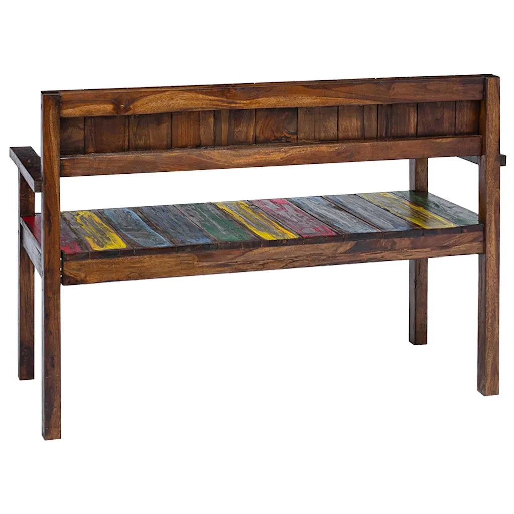 Sedie da Pranzo 4 pz in Legno Massello di Recupero 326180