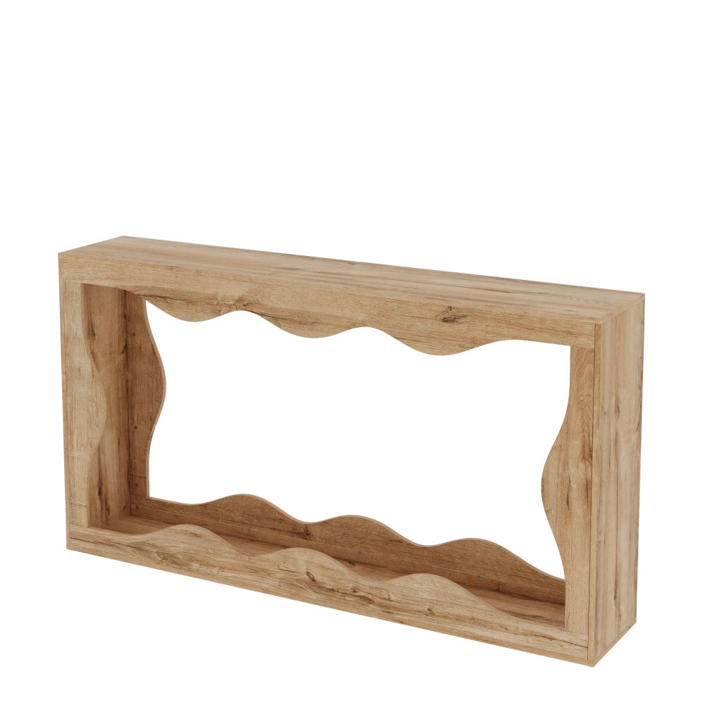 Tavolino Consolle con Ripiani ¨C MINIMAL ¨C Legno, Soggiorno e Salotto