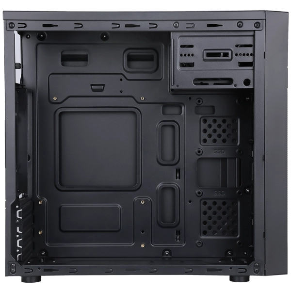 ITEK CASE THEON - MID TOWER, MATX, PSU 500W,  2XUSB3, FULL BLACK