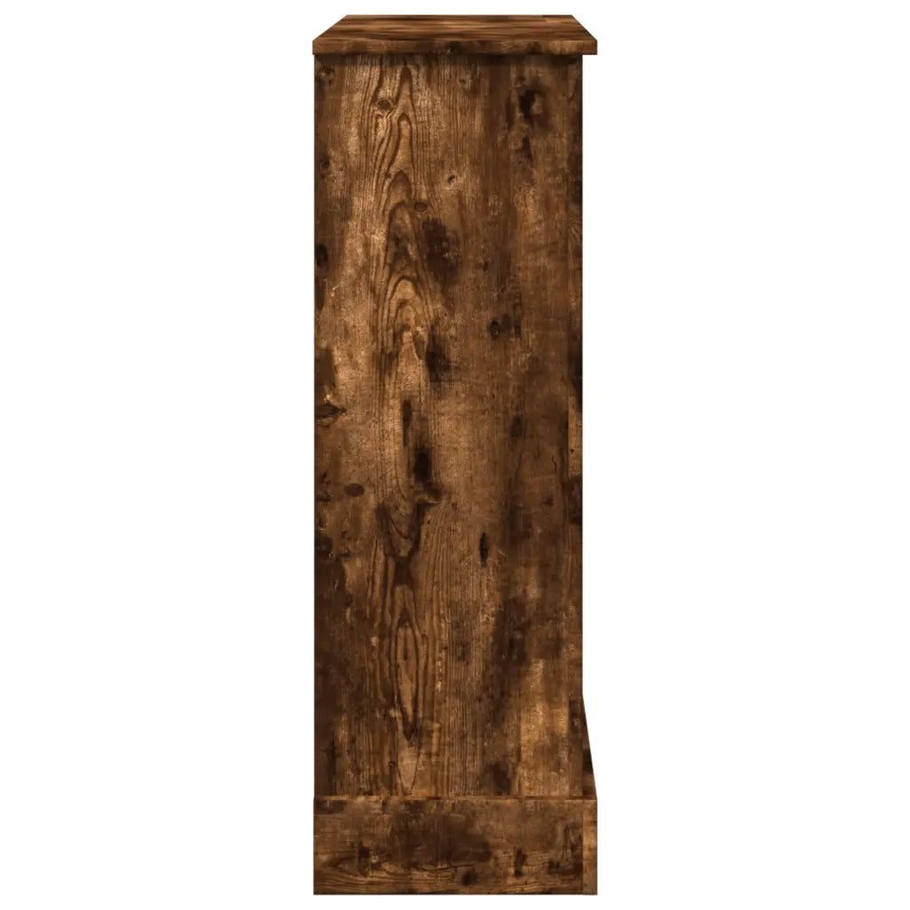 Cornice per Camino Rovere Fumo 90x30x90 cm in Truciolato CFW7323473