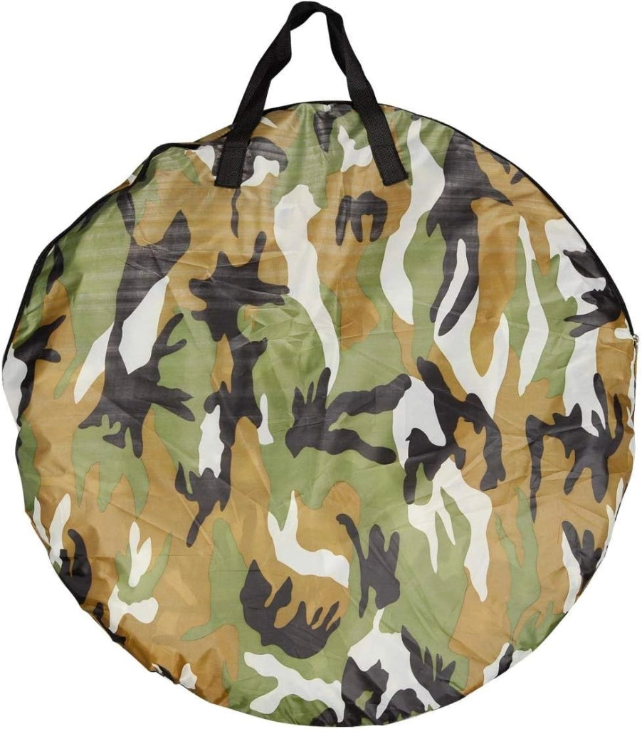 Tenda Cambiando Tenda da Doccia Esterno Tenda Pop-up per Campeggio Spiaggia, 120 x 120 x 190 cm（Camo）