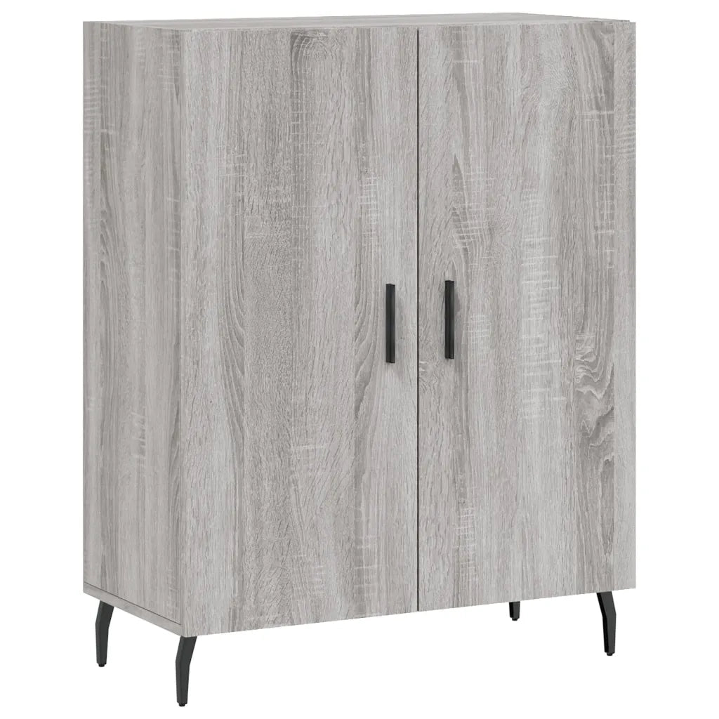 Credenza | Madia | Buffet da pranzo | Armadio da pranzo Grigio Sonoma 69,5x34x90 cm in Legno Multistrato