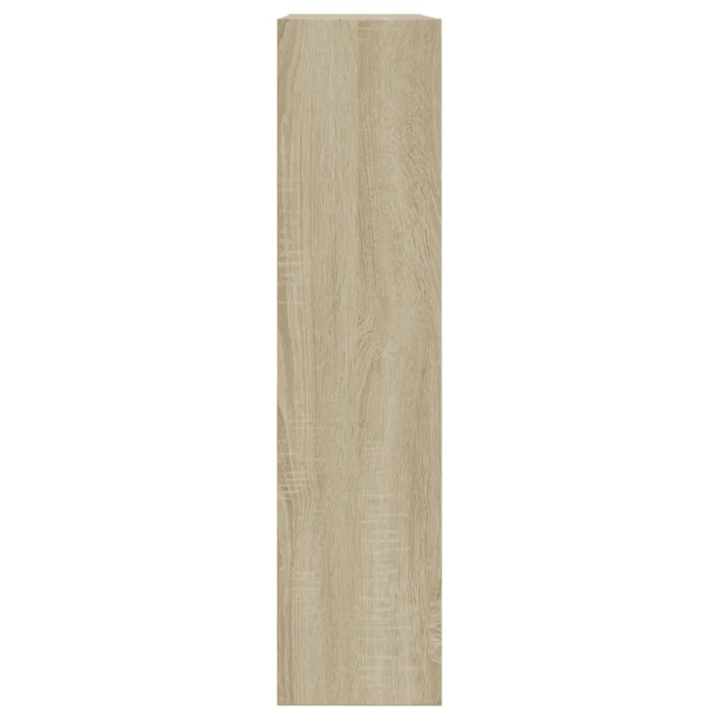 Scarpiera Rovere Sonoma 80x21x87,5 cm in Legno Multistrato