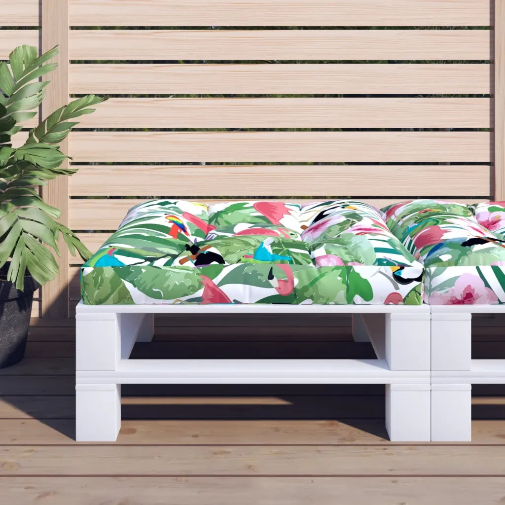 Cuscino per Pallet Multicolore 80x80x12 cm in Tessutocod mxl 118418