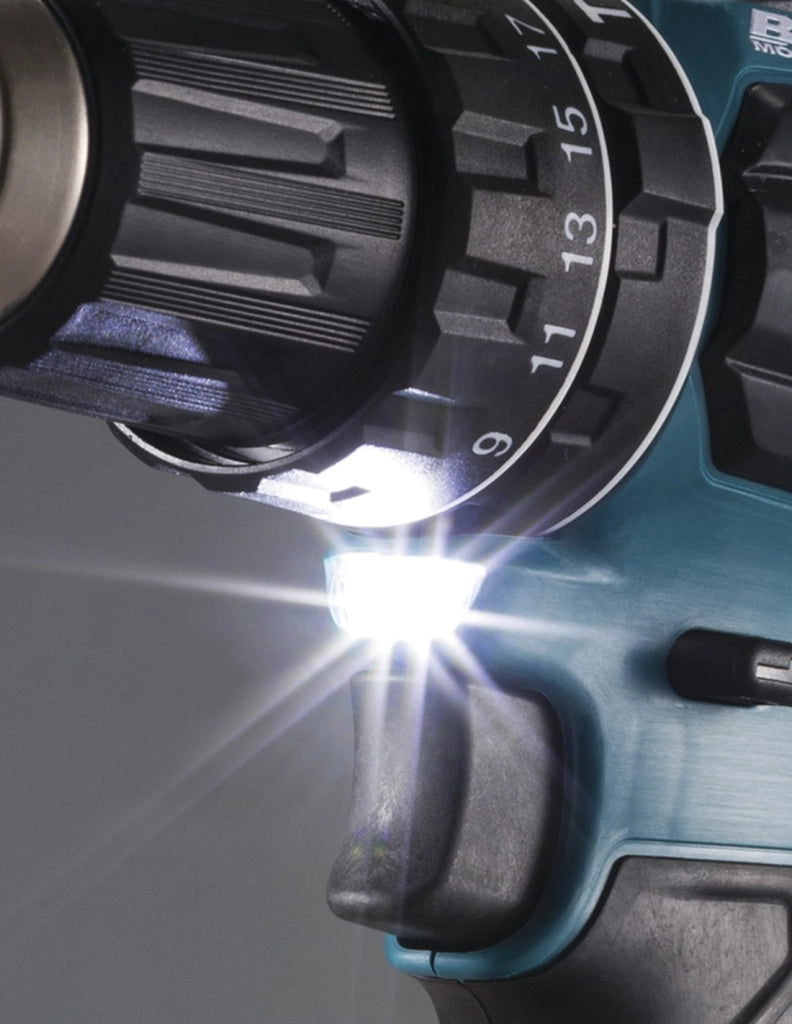 Trapano a Percussione MAKITA DHP485RTJ (2 x 5,0 Ah + DC18RC + MAKPAC 2)