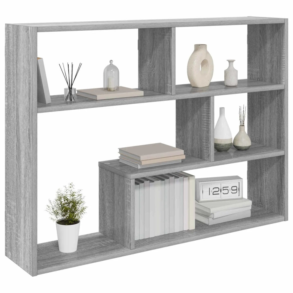 Scaffale da parete A parete Grigio 95 x 20 x 69,5 cm 8012145